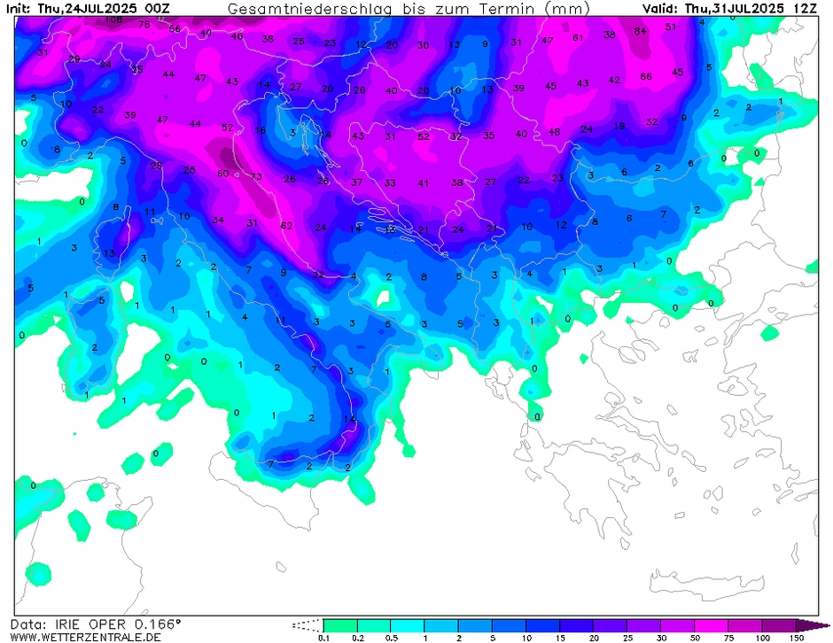 Do kraja avgusta stabilizacija i umerene temperature