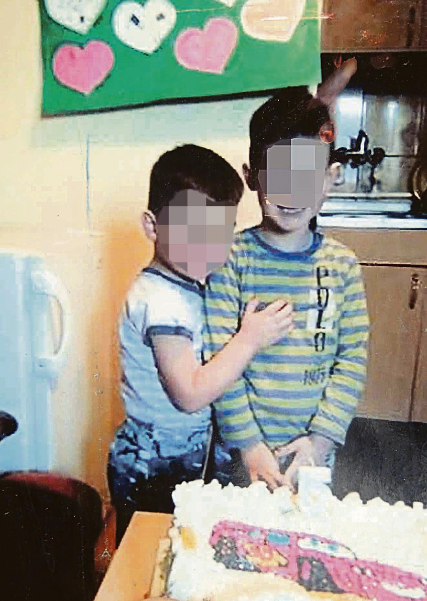 Pokojni Boško i njegov brat