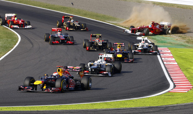 Vettel wygrał Grand Prix Japonii. Alonso odpadł tuż po starcie