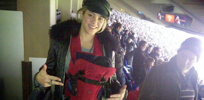Shakira zabrała synka na stadion