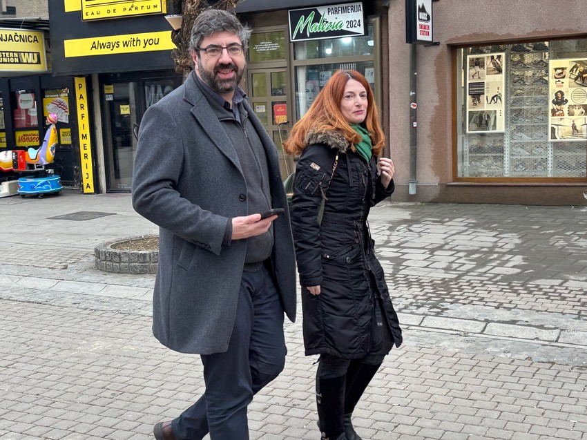 Radomir Lazović, Biljana Đorđević