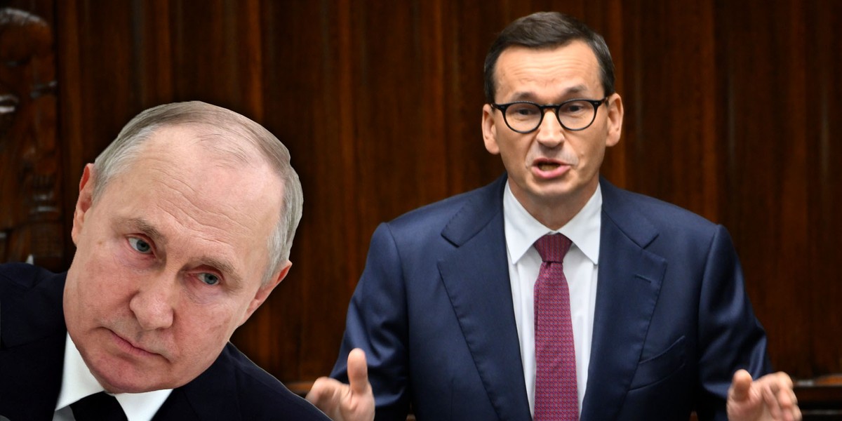 Premier Mateusz Morawiecki postanowił zareagować na absurdalne tezy, głoszone przez Władimira Putina.