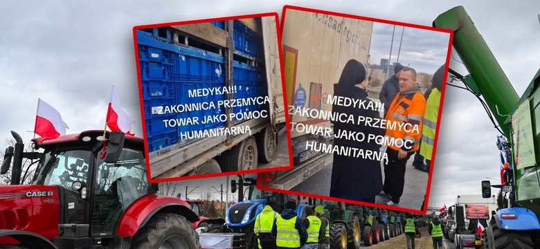 Zakonnica pilotowała ciężarówkę na granicę. Zamiast darów z Caritasu - części samochodowe