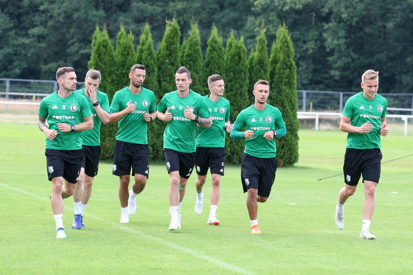 Pilka nozna. Ekstraklasa. Legia Warszawa. Zgrupowanie w Warce. 18.06.2018