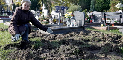 Tak dziki dewastują cmentarz na Łostowicach