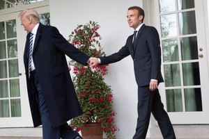 Wojna handlowa USA-Chiny. Macron i Merkel w Waszyngtonie