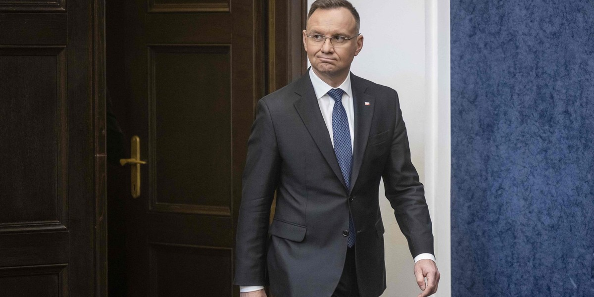 Prezydent Andrzej Duda.