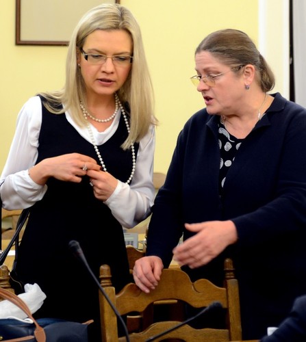 Małgorzata Wassermann i Krystyna Pawłowicz