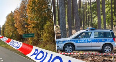 Na uboczu stało auto, a w nim tkwiły dwa ciała. Tajemnicza śmierć pod Kielcami