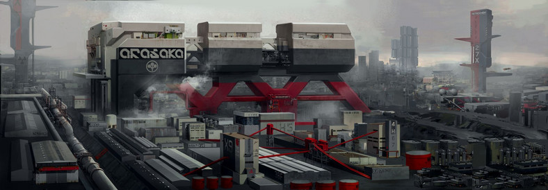 Cyberpunk 2077 - grafiki koncepcyjne CD Projektu RED