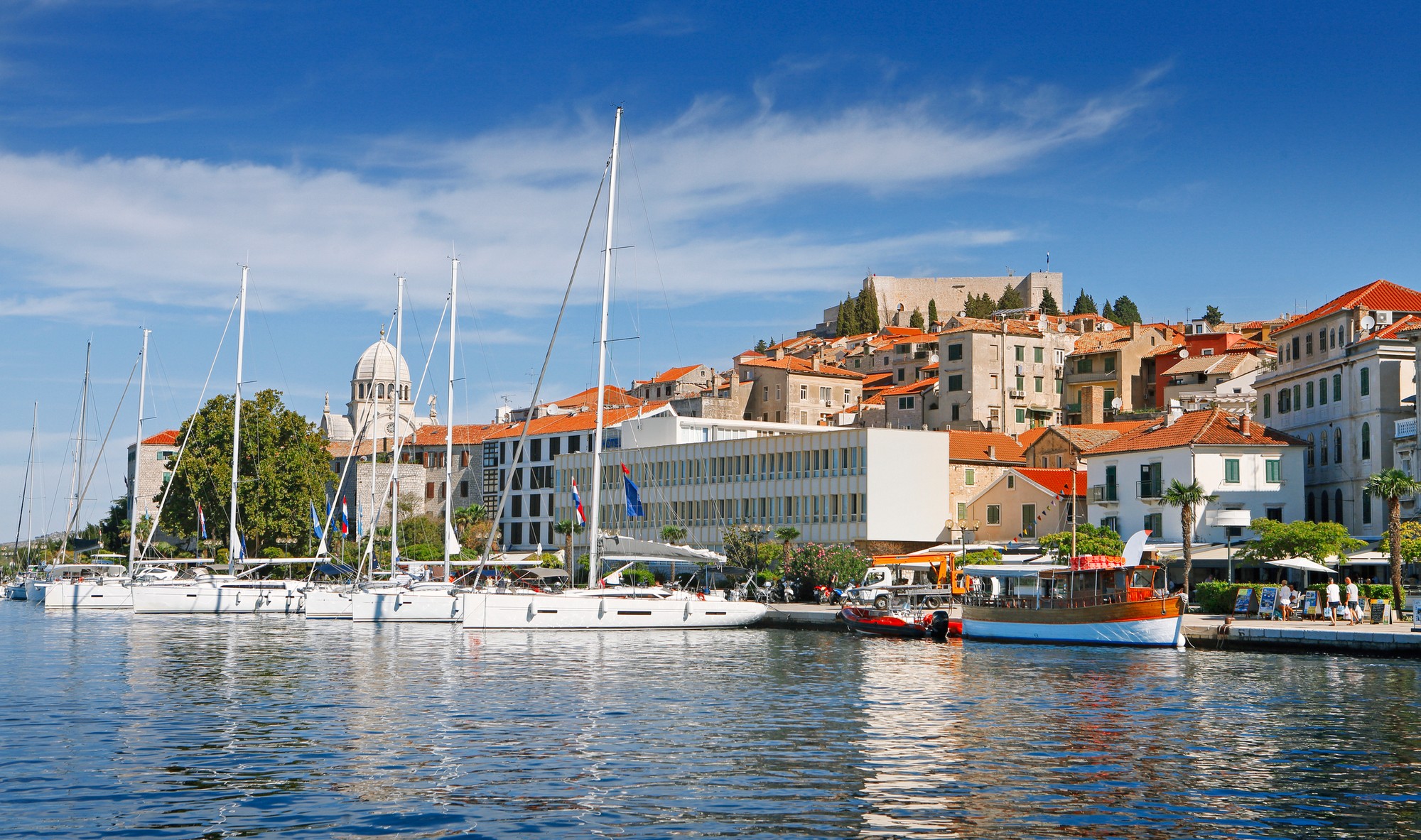 Chorvátske mesto Šibenik (ilustračné foto).
