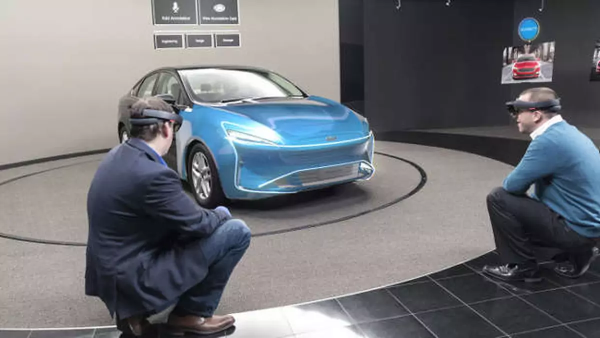 Ford używa HoloLens do projektowania samochodów