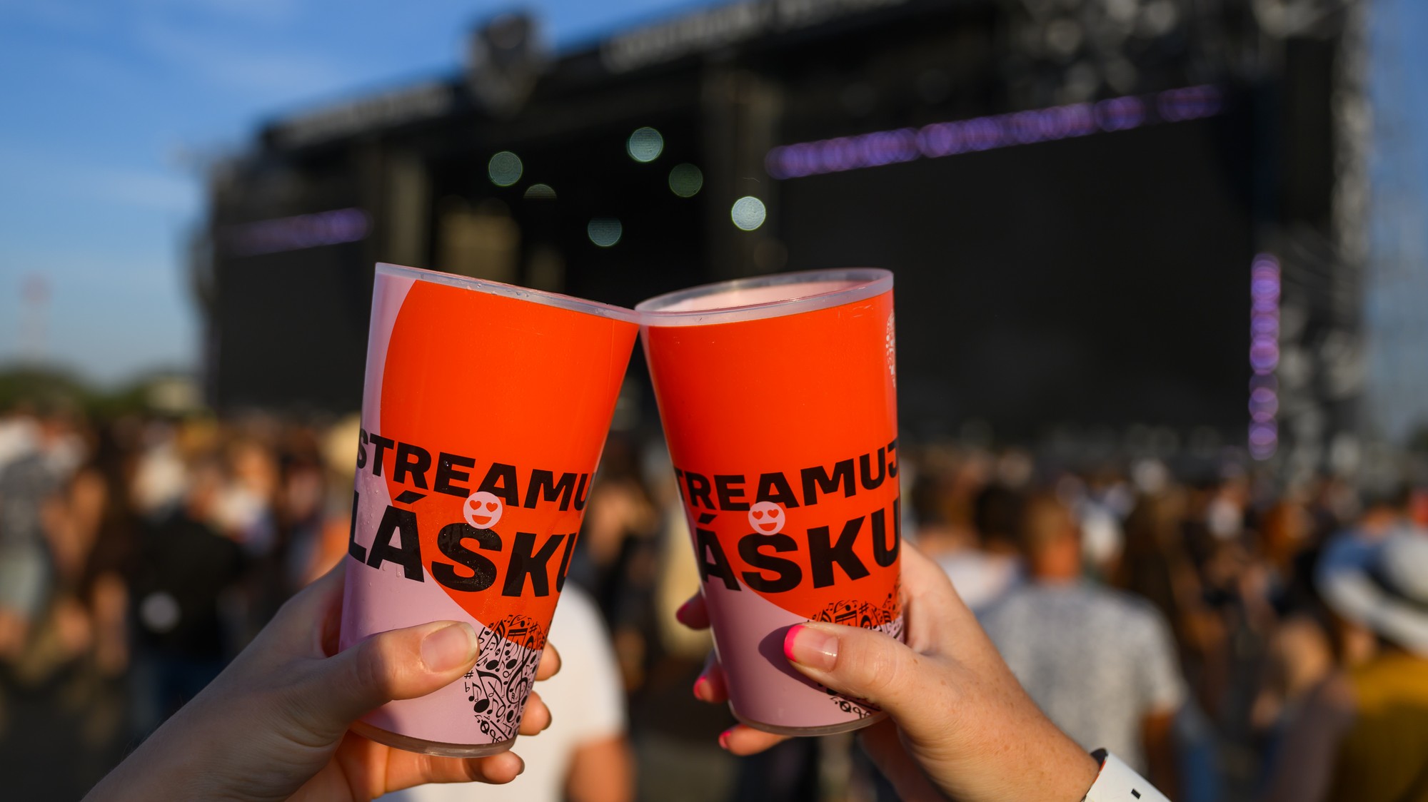 Hudobný festival Lovestream v Bratislave.