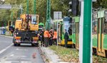 Burza zerwała trakcję tramwajową