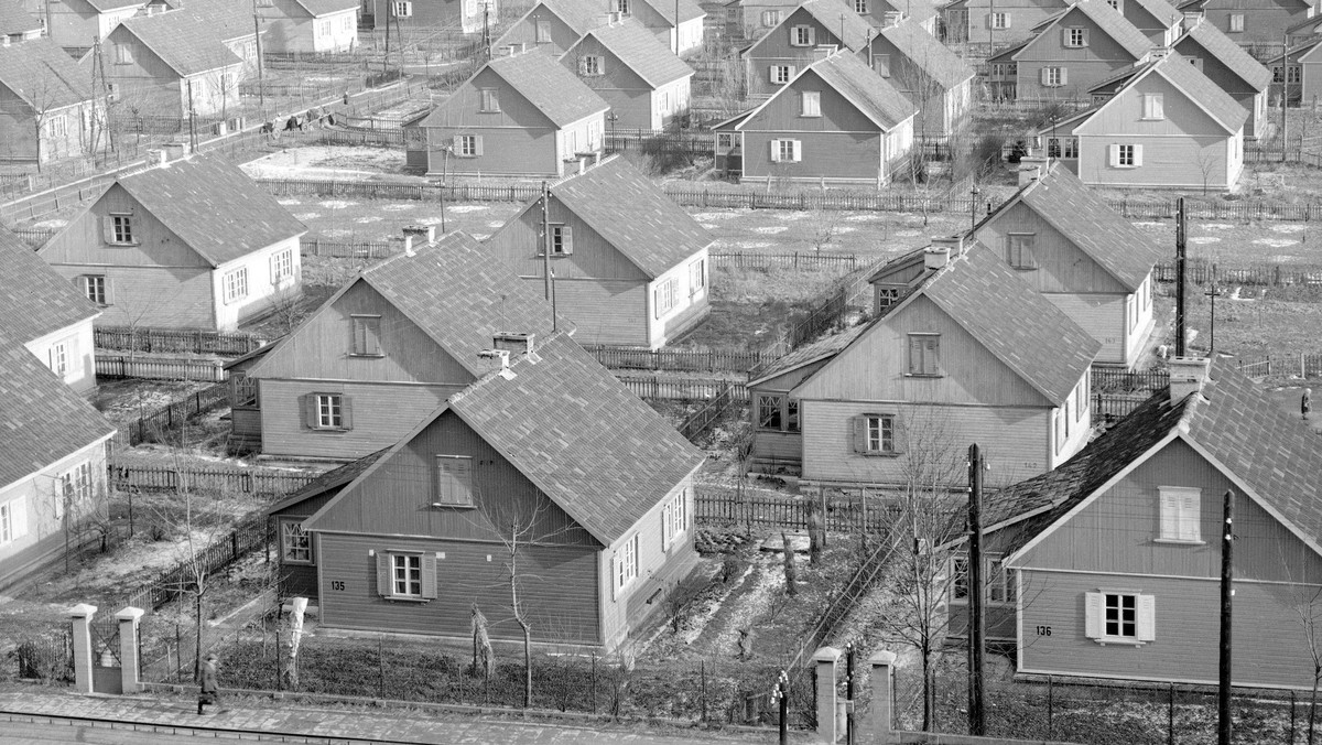 Osiedle Przyjaźń na Jelonkach w Warszawie w roku 1961