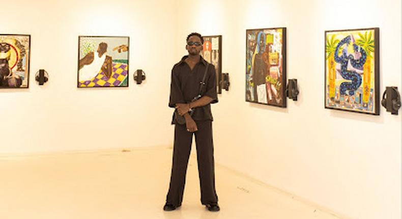 Everything you need to know about Mr Eazi's #TheEvilGenius Art Exhibition.