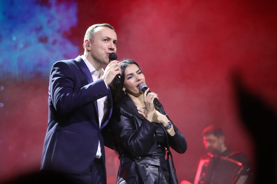 Bane Mojićević i Tanja Savić