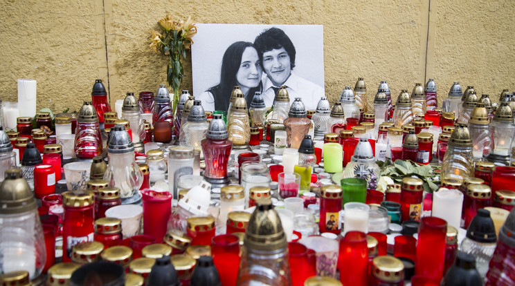 Jan Kuciakot és párját, Martinát bérgyilkos ölhette meg. Holttestüket otthonukban találták meg /Fotó: MTI-Jakub Kotian