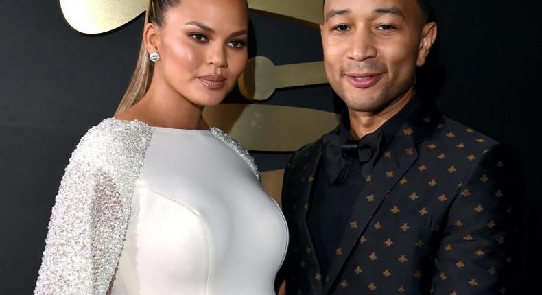 Chrissy Teigen and John Legend