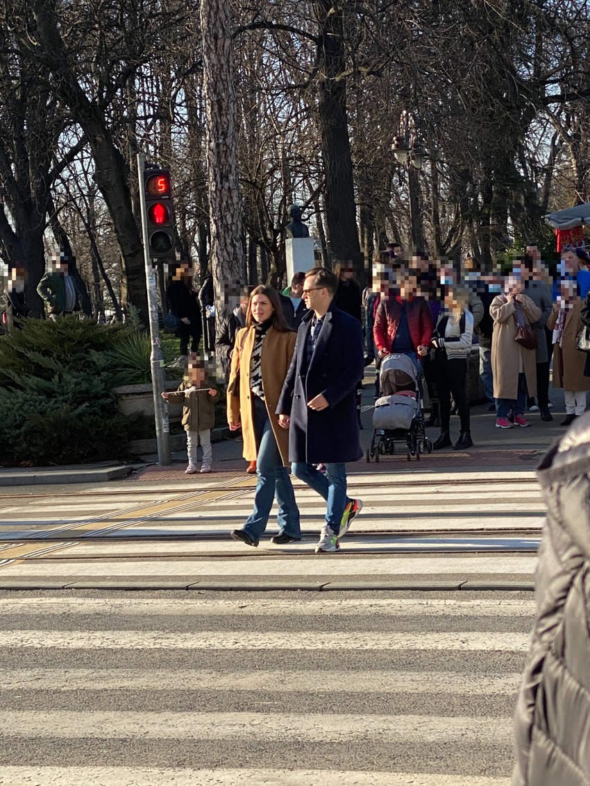 Radovan Vujović sa devojkom