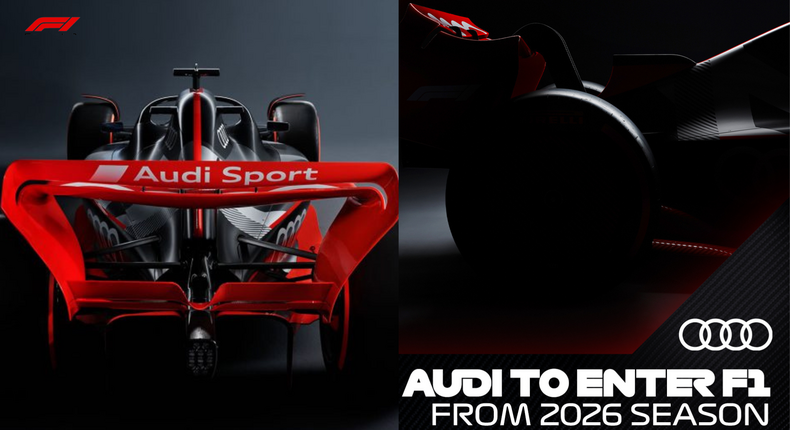 Audi have confirmed their entry into F1