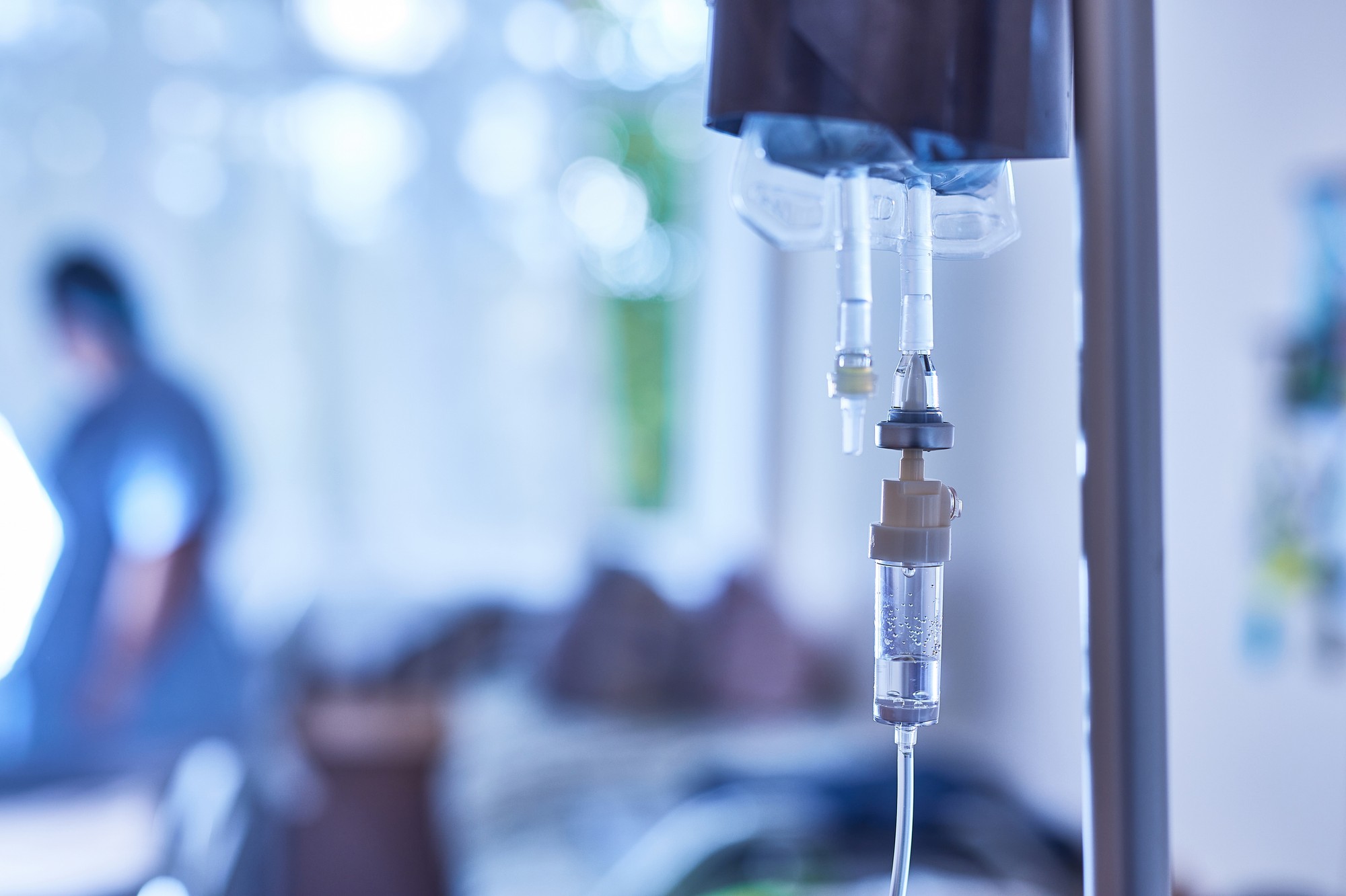 The doctor released her infusion very quickly. (illustration photo)
