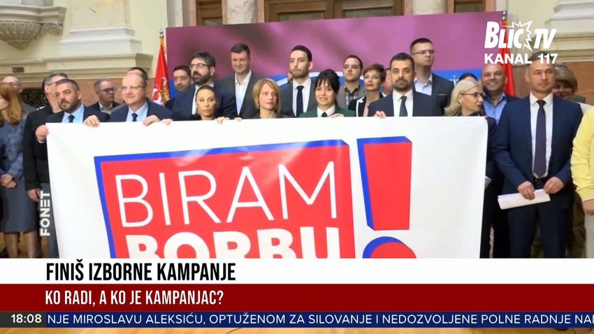 "Biram borbu" tek je ovih dana krenula u izbornu kampanju