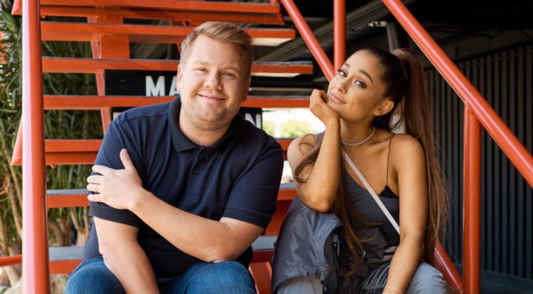 James Corden és Ariana Grande!