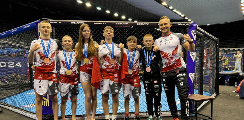 Sukcesy Polaków na mistrzostwach Europy w MMA. Nasi wojownicy przywieźli worek medali