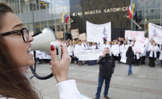 Protest lekarzy rezydentów