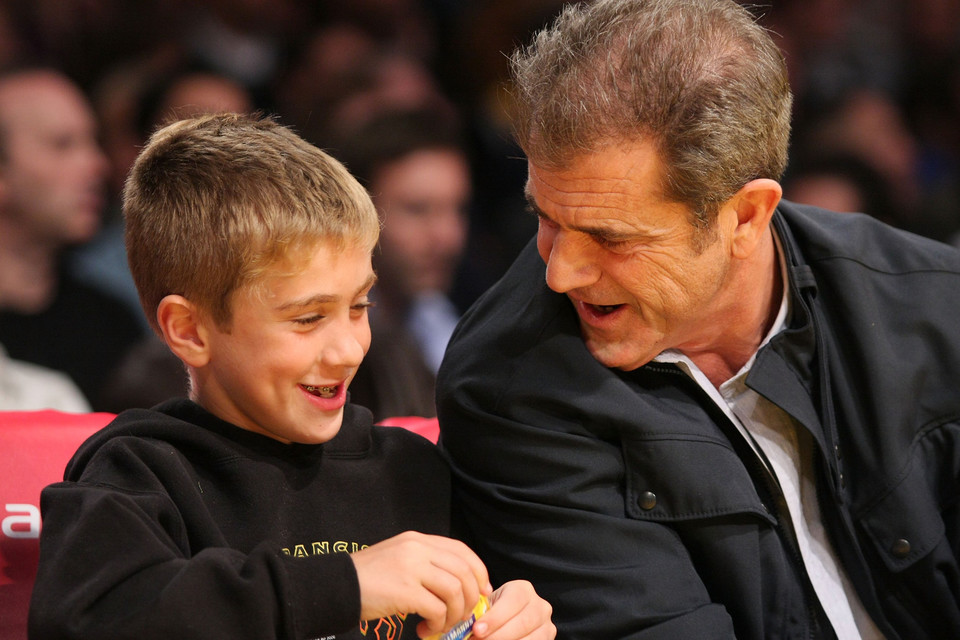 Mel Gibson z synem