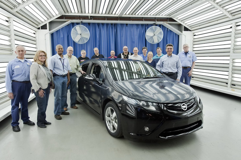 General Motors: został wyprodukowany pierwszy Opel Ampera