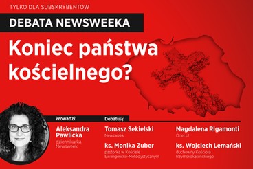 Koniec państwa kościelnego? Debata Newsweeka