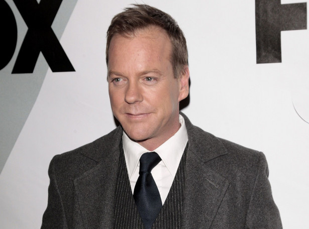 Kiefer Sutherland chce by ojciec towarzyszył mu na planie serialu "Touch"