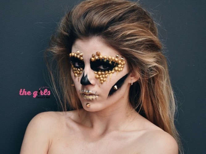 Makijaż na Halloween: Władczyni umarłych