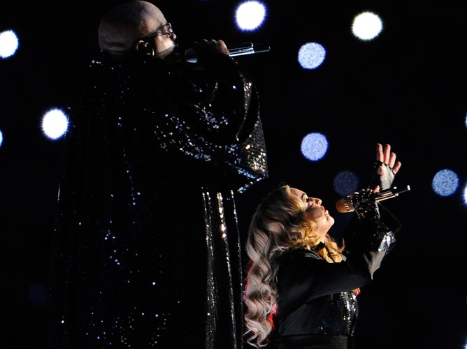 Madonna i Cee Lo Green na Super Bowl