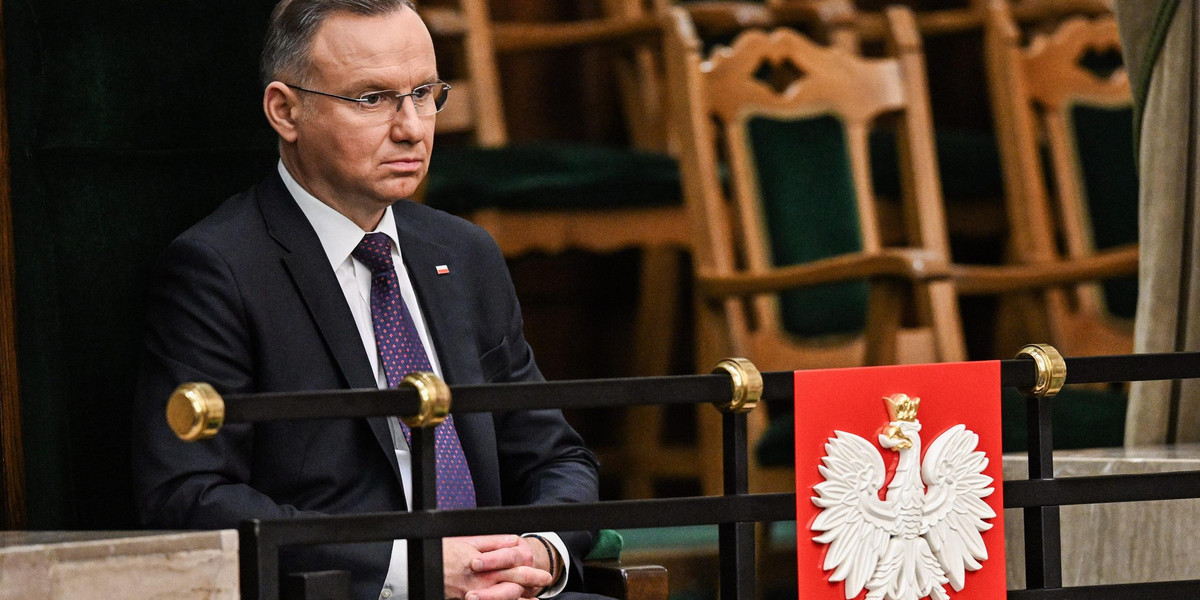 Prezydent Andrzej Duda.