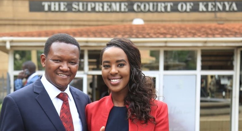 Governor Alfred Mutua and Lillian Nganga during their Happy Days as a Couple  