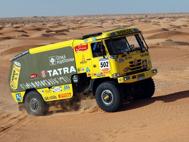 Rajd Dakar 2008: Loprais Tatra Team już w drodze do Lizbony