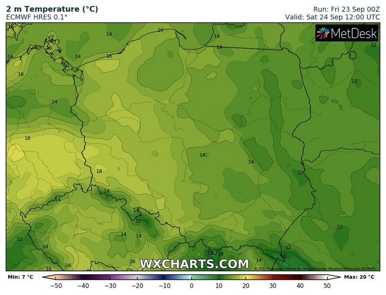 Temperatura powoli, ale systematycznie, w górę