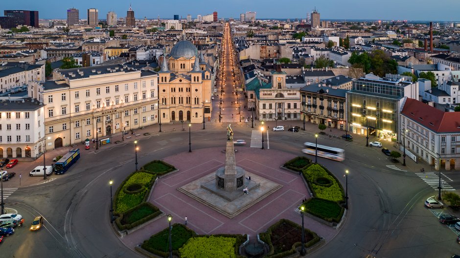 Panorama Łodzi