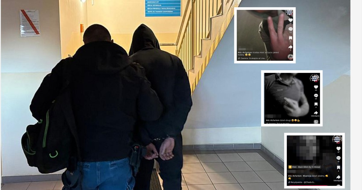 TikTokowy buntownik z Olesia wpadł w sidła prawa