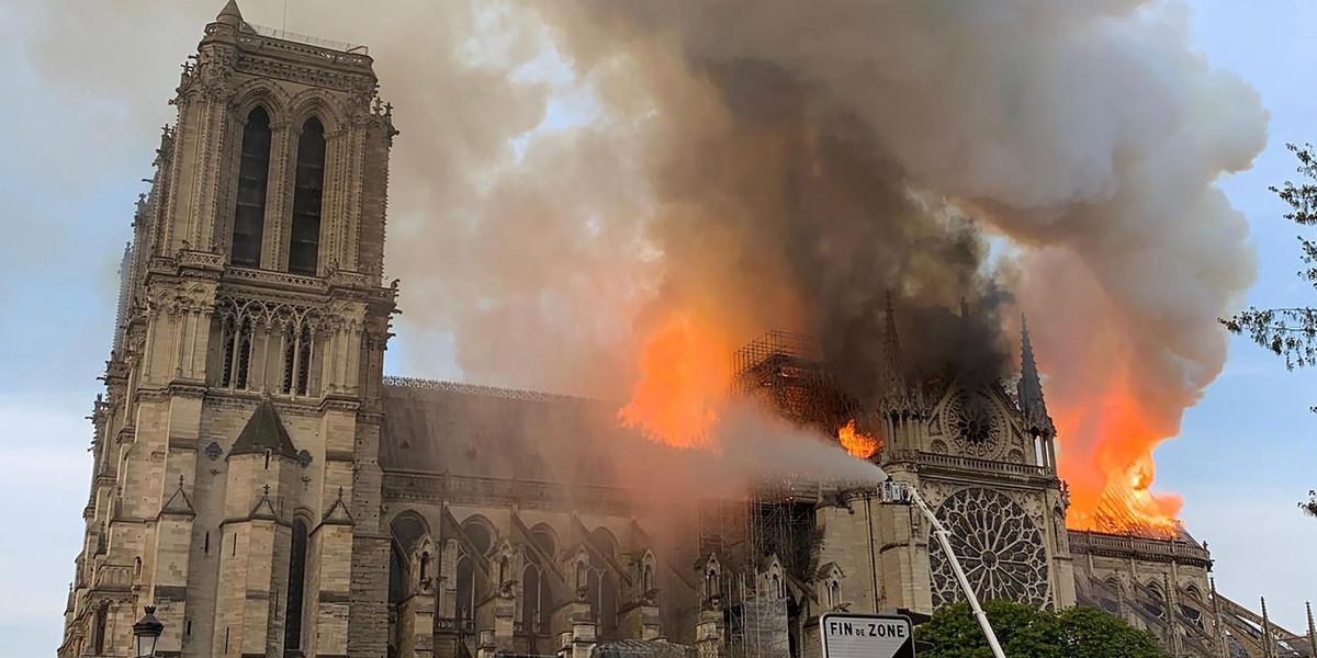 Ujawniono możliwą przyczynę pożaru Notre Dame