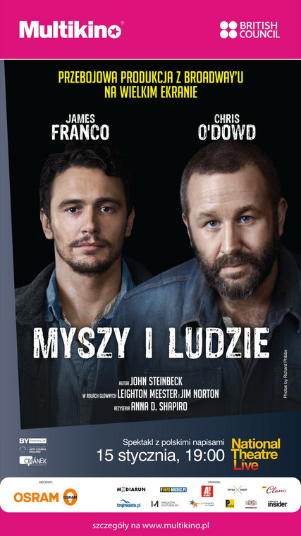 "Myszy i ludzie": plakat