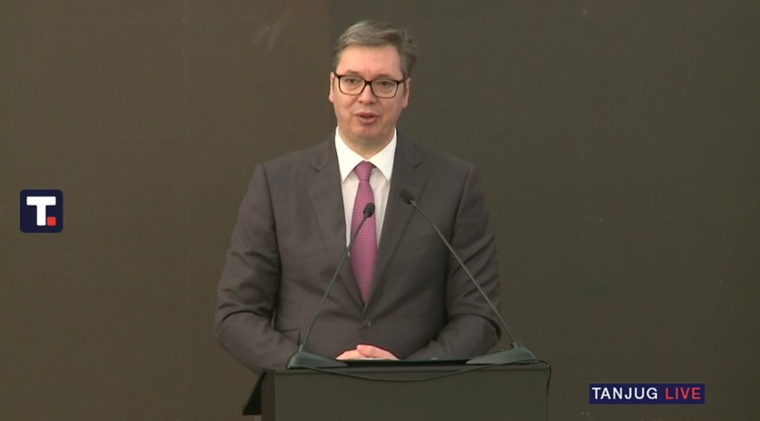 Predsednik Srbije Aleksandar Vučić