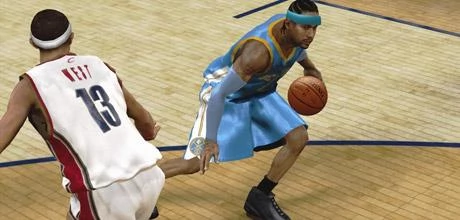 Screen z gry "NBA 2K9"