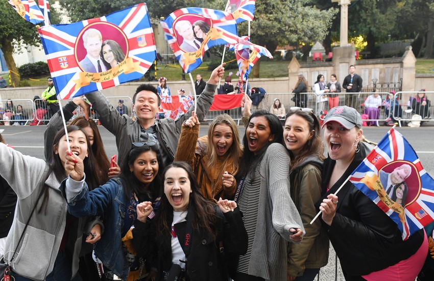 Obožavaoci ispred Vindzora