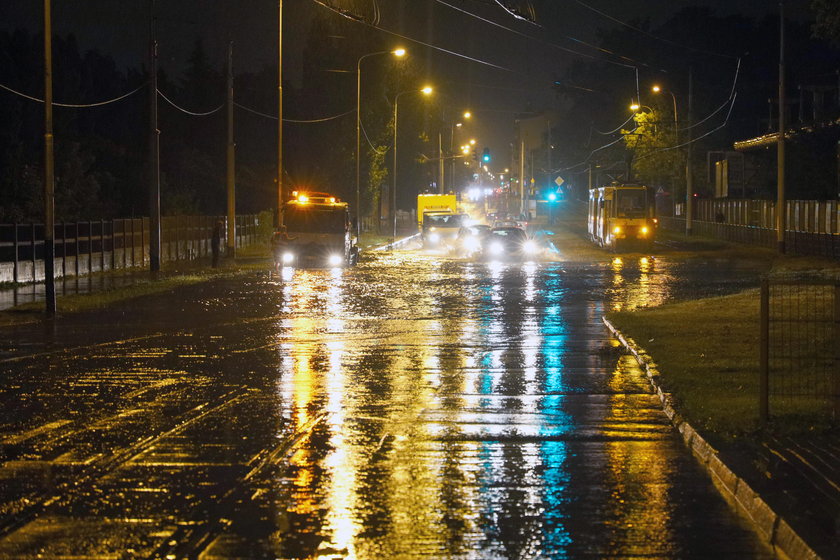 Burza przeszła przez Łódź i województwo. Tak wyglądała sytuacja pogodowa