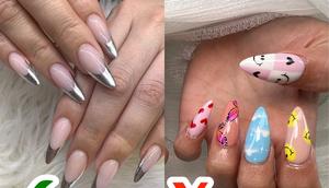 Nail experts shared which trends are expected to be in and out of style this winter. Huan N. Pham/Shutterstock