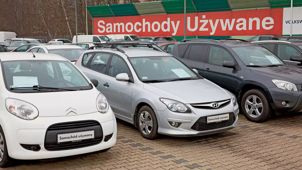 Rynek samochodów używanych w Polsce wciąż w słabej formie